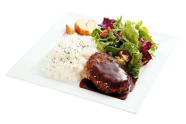 ハンバーグプレート～デミグラスソース～
