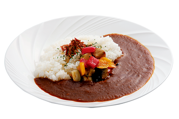彩り野菜の欧風カレー（ミニサラダ付き）