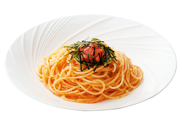 明太子と大葉の和風パスタ