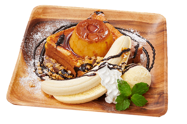 プリン・フレンチトースト